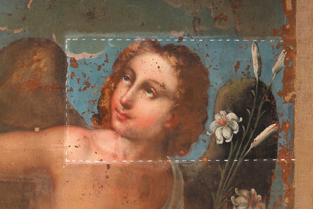 Restauro dipinto Madonna con Bambino