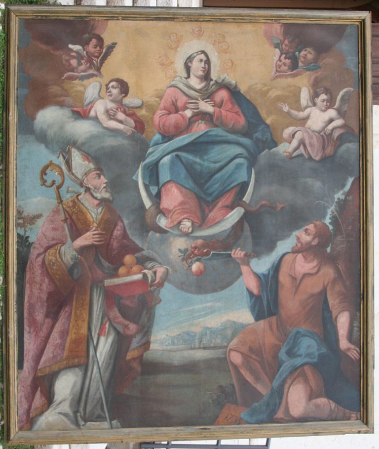 MADONNA IMMACOLATA CON SANTI