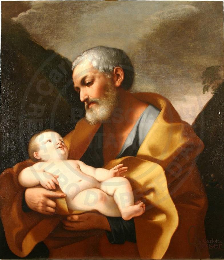 San Giuseppe con Gesù Bambino Brescia