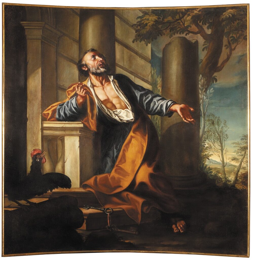 DOPO Restauro dipinto a Chiesa SS.Filippo e Giacomo Cavalcaselle a Verona