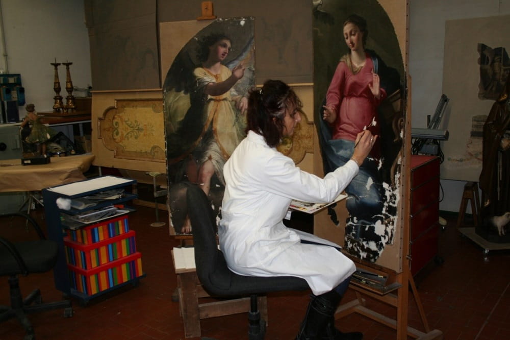 Restauro opere d'arte come funziona